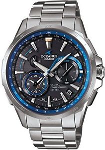 New CASIO OCEANUS OCW-G1000-1AJF GPS Hybrid Tough MTV Solar Watch Japan Import
