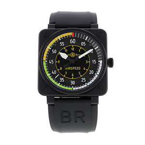 Bell & Ross Luftfahrt BR0192-Airspeed Edelstahl Automatik Herren Armbanduhr