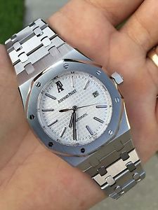 PRICE DROP! 2011 Audemars Piguet 39mm Royal Oak 15300 Untouched Cond Box Papers