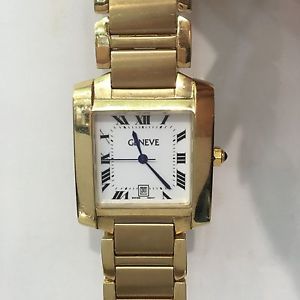 Estate Ladies' Geneve Watch in 14k Gold Swiss Quartz Movement