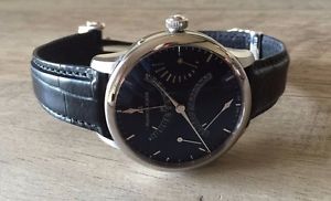 Maurice Lacroix Men's Masterpiece Black Dial Retrograde Watch MP6518-SS001-330
