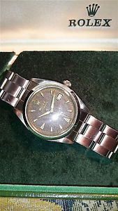 ROLEX OYSTERDATE PRECISION REF. 6494 DEL 1957 ROULETTE DATE ORIGINALE IN TUTTO