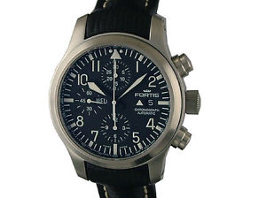 Fortis B-42 Flieger Chronograph Stahl Automatik 42mm UVP 2.540,- Ungetragen