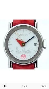 Alain Silberstein Women's Automatic Red Belt Wrist Watch