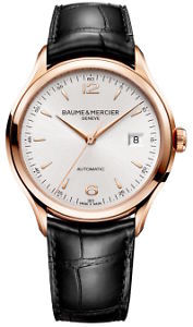 Orologio Watch NEW Baume & Mercier Clifton 10058 Oro Rosso 39 mm