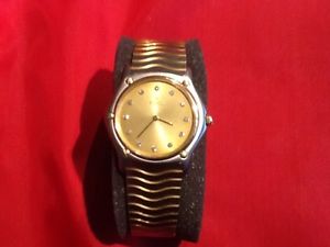 Ebel, unisex, total überholt, volle Garantie, Stahl/Gold, Classic Wave