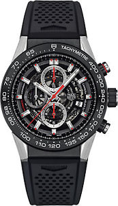 Orologio Watch NEW Tag Heuer Carrera Skeleton 01 45mm CAR2A1Z.FT6044