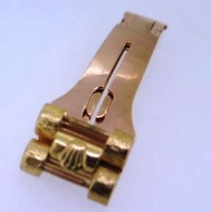 Rolex clasp deployante 8385 President bark finish vintage daydate oro gold 18K