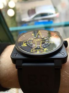 Bell & Ross Heading Indicator BR0192 BR 01 92 Black And Yellow Parfait Etat Neuf