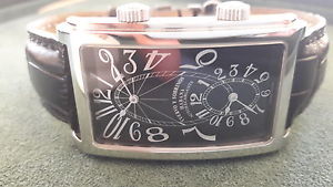 Cuervo y Sobrinos DUAL TIME PROMINENTE  (99% New)