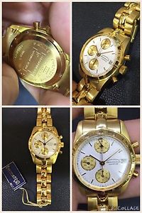 Eberhard Chronographe Champion Oro 18Kt