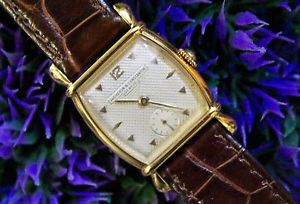 VACHERON E CONSTANTIN OROLOGIO UHREN WATCH CASSA CARAMELLA  ORO GOLD 18 KT
