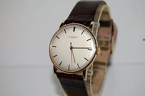 VINTAGE RARE SOLID  18K GOLD  AUDEMARS PIGUET MANUAL WIND MENS WATCH
