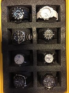 Lot Of Watches And Invicta Case