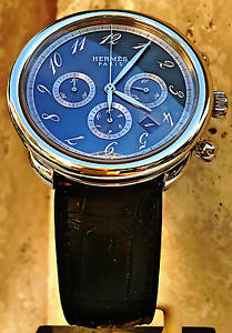 Hermes Arceau Chronograph AR4.910 Men's Watch