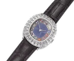 Audemars Piguet One of a Kind 18k Diamond Enamel Billiards Watch Limited Ed. 1/1