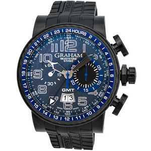 GRAHAM SILVERSTONE STOWE GMT CRONÓGRAFO RELOJ PARA HOMBRE – 2BLCB.B30A