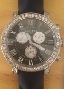 Benny & Co 3.0ct Mens Diamond Watch