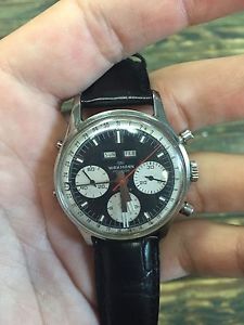 Vintage Wakmann Triple Date Chronograph- Panda Dial- Valjoux 730 72C
