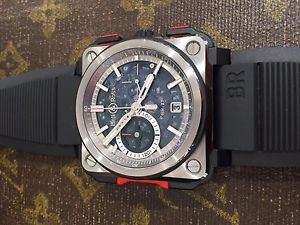Bell & Ross Mens Chronograph Watch  BRX1-CE-TI-RED LIMITED EDITION