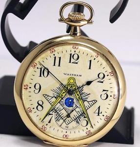 Vintage Waltham pocket watch Riverside K14PG solid hand-wound small seconds