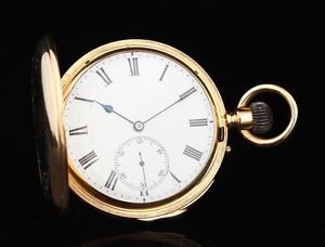Antique Quarter Repeater 18K Solid Gold Pocket Watch. Circa 1900