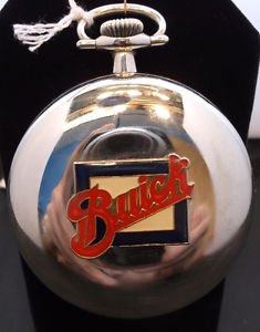 Buick Dealer Appreciation Pocket Watch Logos on Dial & Back American Waltham 18s