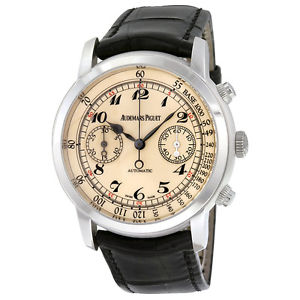 Audemars Piguet Jules Self Winding 18K Gold Mens Watch 26100BC.OO.D002CR.01