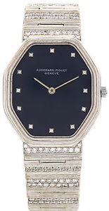 Audemars Piguet 18K Oro Blanco Diamante Reloj Automático