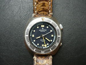 Vintage early Aquastar Benthos 500 Diver 500M Dive Watch rare