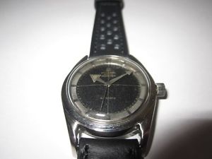 VINTAGE UNIVERSAL GENEVE POLEROUTER AUTOMATIC 138 SS - BROAD ARROW - VERY RARE