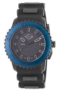 GV2 by Gevril Men's 9703 Aurora Luminous Limited Edition Silicone Date Watch