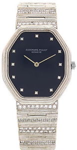 Audemars Piguet 18K Or Blanc Diamant Montre Automatique