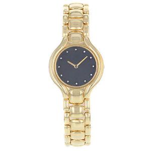 Ebel Beluga 866960 18K Oro & Original Diamantes Reloj Cuarzo Mujer