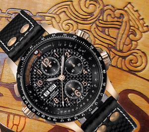 Hamilton KHAKI X-Wind Chronograph Gold - Limited Edition - Fliegeruhr OVP