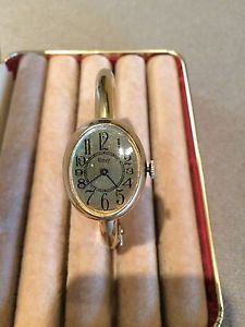 VINTAGE LADIES OBREY WATCH,  VERMEIL GOLD PLEASE READ DESCRIPTION