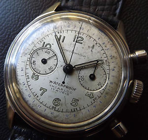 GIRARD PERREGAUX EXCELSIOR PARK 4 COLUMN WHEEL CHRONOGRAPH WINDING VINTAGE SWISS