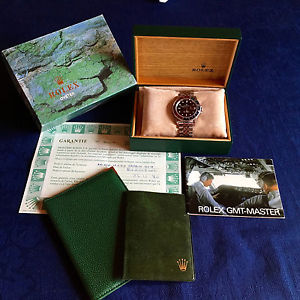 FANTASTICO ROLEX GMT 1 REF 16700 - PEPSI - VINTAGE 1990 - FULL SET B&P