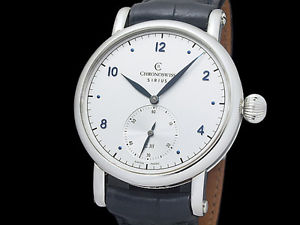 Auth CHRONOSWISS Sirius CH1023 SS Hand-Winding Men's Watch(S A48411)