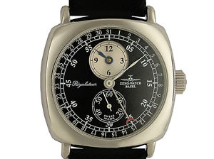 Zeno Watch Basel Regulateur Zeigerdatum Handaufzug limitiert Neu