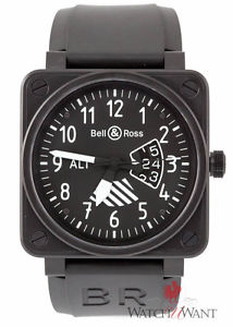 Pre-Owned Bell & Ross BR 01 Altimeter Ref. BR01-96-SAlt - Majorit