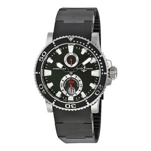 Ulysse Nardin Maxi Marine Diver Black Dial Mens Watch 263-33-3C-82