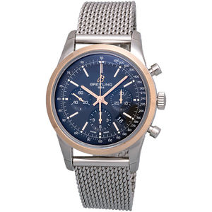 Breitling Transocean 43mm Cronografo Automatico Da uomo Orologio – UB015212/BC74
