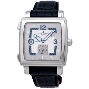 Ulysse Nardin Quadrato Dual Time Automatico Da Uomo Orologio – 243-92/601