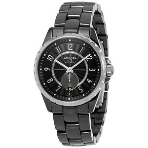 Chanel J12 Black Dial Ceramic Automatic Unisex Watch H3836