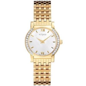 Wittnauer 12RB27 Womens Mop Dial Quartz Watch with Stainless Steel Strap