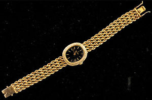 Exquisite Concord 14K Solid Gold and 100 Natural Diamonds Ladies Watch