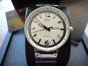 Genuine Mido Great Wall Gent 42mm M015.631.11 Automatic watch Chronometer COSC