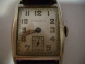 VINTAGE MENS HAMILTON MECHANICAL WRISTWATCH WATCH FOR PARTS ONLY