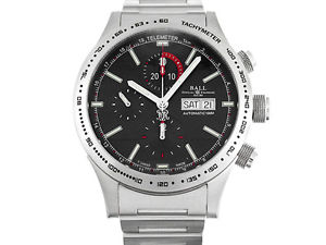 Ball Fireman Storm Chaser Watch, Stainless steel, Cronograph,  CM2092C-S-GY